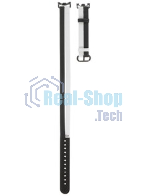 Ремешок для смарт-часов Xiaomi Smart Band 8 Double Wrap Strap - черный and White