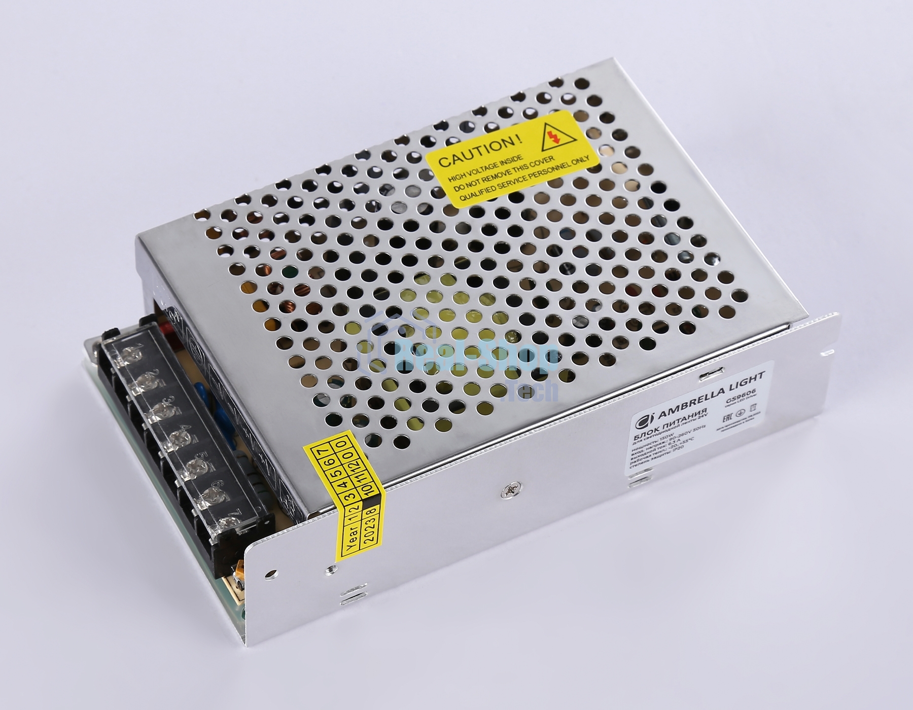 GS9606 блок питания 24V 150W 6.3A IP20 90-260V 159*98*38