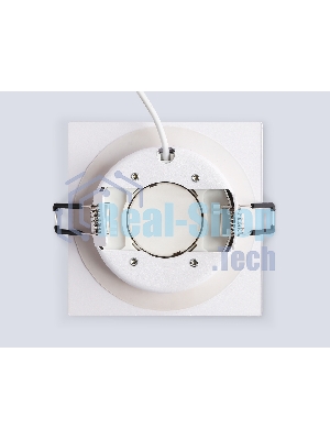 Светильник встраиваемый Ambrella light TN6737 WH белый IP44 GX53 110*110*57