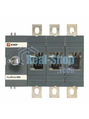 Рубильник 400A 3P без рукоятки управления TwinBlock EKF PROxima tb-s-400-3p EKF