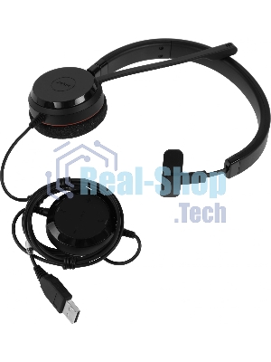 Гарнитура Jabra Evolve 20 MS Mono чёрный, проводная