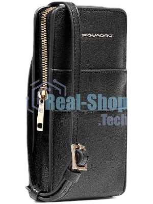 Чехол для смартфона Piquadro Patricia AC6840W140R/N черный натур.кожа