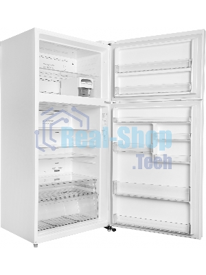 Холодильник Hitachi R-V660PUC7-1 PWH белый двухкамерный инвертер 405/145л морозилка сверху