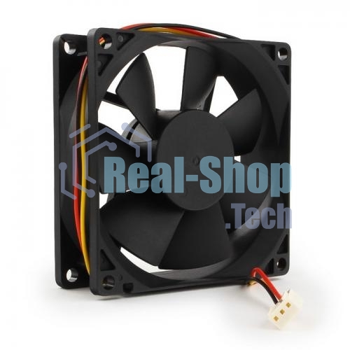Вентилятор для корпуса Gembird FANCASE черный, 80 мм, 2600 об/мин, 27 дБ, 3 pin