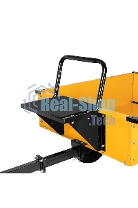 Прицеп для мотоблока Denzel TT-500, оцинк., груз. 500 кг, рег. сцепка, колеса 4.00-10, в упаковке