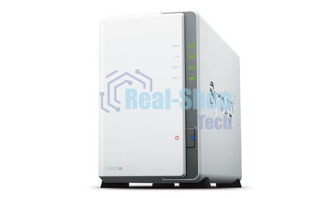 СХД настольное исполнение SYNOLOGY 2BAY NO HDD DS223J