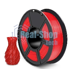 Филамент NVPrint PETG Red для 3D печати диаметр 1.75мм длина 330 метров масса 1 кг