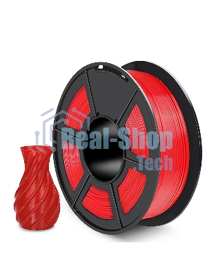 Филамент NVPrint PETG Red для 3D печати диаметр 1.75мм длина 330 метров масса 1 кг