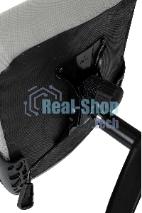 Кресло руководителя Бюрократ Sigma 2 серый, сетка/ткань, крестов. пластик