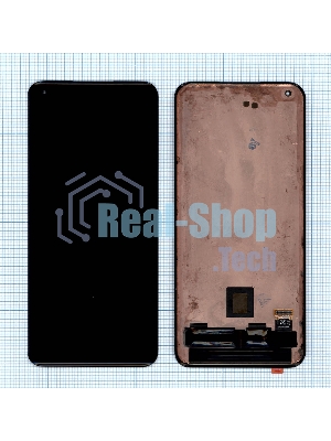 Дисплей для Xiaomi Mi 11 в сборе с тачскрином черный (refurbished)