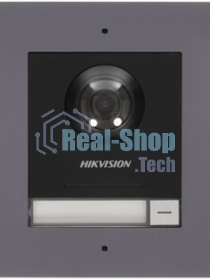 Вызывной модуль 2Мп IP c ИК-подсветкой Hikvision DS-KD8003-IME1(B)