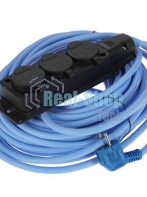 Удлинитель Power Cube PC-3-B-20(IP), 16А, 20 м, IP54