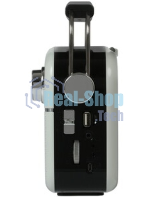 Радиоприемник белый SVEN SRP-505 (4 Вт, FM/AM/SW, USB, SD/microSD, Bluetooth, 1200 мАч)