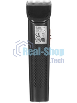 Машинка для стрижки BRAYER BR3401, LED-дисплей, 4 насад, турбо, титан. покр, регу. высоты лезвий