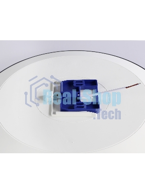 Потолочный светодиодный светильник Ambrella light FZ1226 BK черный IP44 24W 4200K D372*55 (Без ПДУ)