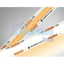 Светодиодная лента Ambrella light GS2601 COB 320Led/ 10W m/ 12V IP20 3000K/ 5000*8*1.54mm (2 конт.)