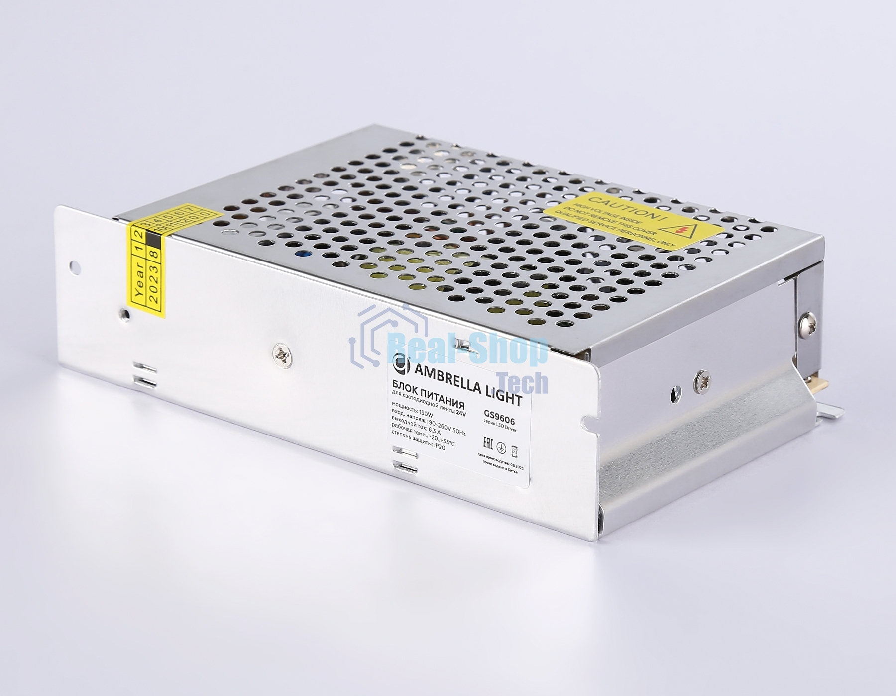 GS9606 блок питания 24V 150W 6.3A IP20 90-260V 159*98*38