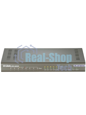 Интернет-телефония D-Link DVG-5008SG/A1A Голосовой шлюз с 8 FXS-портами, 1 WAN-портом 10/100/1000Base-T и 4 LAN-портами 10/1000Base-T