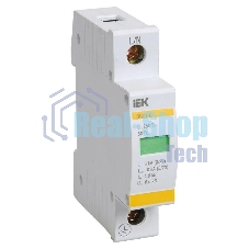 Ограничитель перенапряжения ОПС1-D 1P IEK MOP20-1-D Ограничитель перенапряжения ОПС1-D 1P IEK MOP20-1-D