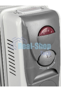 Обогреватель масляный Ресанта ОМ-12НВ (12 секций) белый, 2900 Вт, 25 м2, термостат 67/3/12