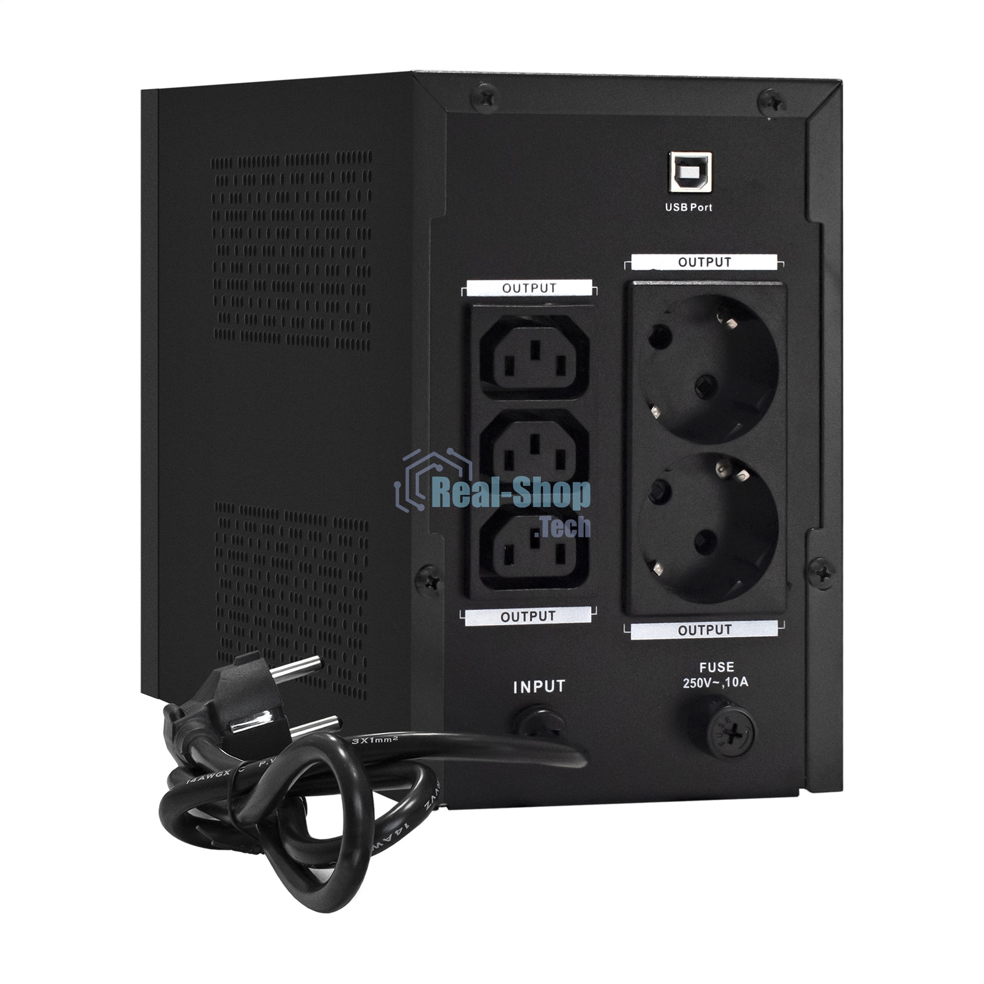 Источник бесперебойного питания ExeGate EX292804RUS SpecialPro Smart LLB-1600.LCD.AVR.2SH.3C13.USB / 1600 ВА / 950 Вт / 2 x CEE 7 (евророзетка), 3 x IEC 320 C13