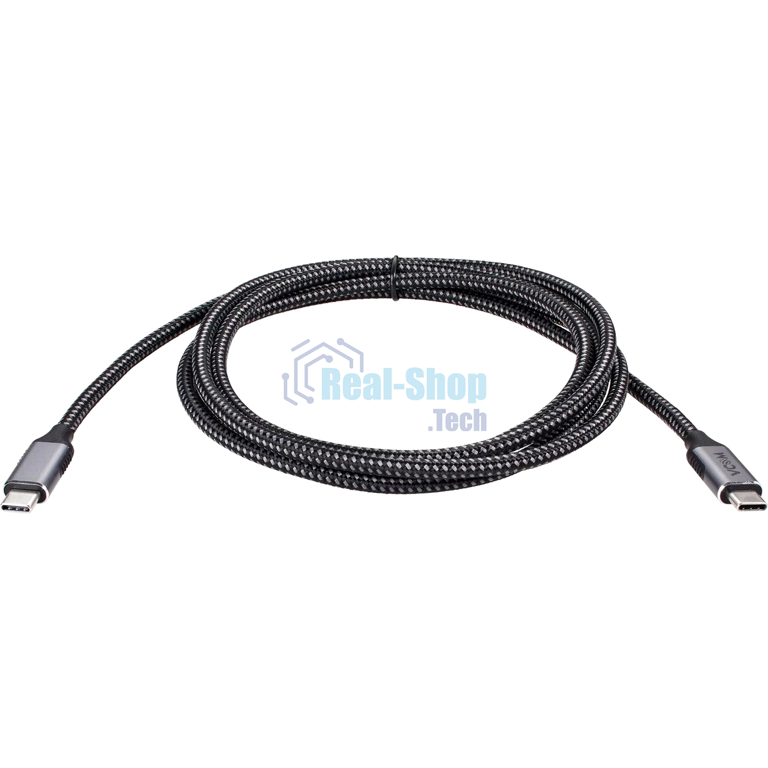 Кабель VCOM USB3.2 Gen2X2, CM->CM, 20Gbs, 100WT, 4KX60Hz, All shell, 1,5 м