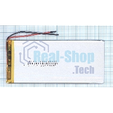 Портативный аккумулятор Li-Pol (батарея) 3*60*130мм 2pin 3.7V/3500mAh Портативный аккумулятор Li-Pol (батарея) 3*60*130мм 2pin 3.7V/3500mAh