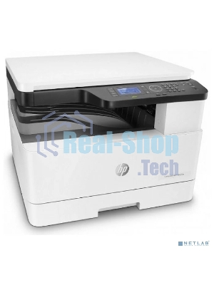 МФУ лазерное HP LaserJet MFP M438n (8AF43A), A3, ч/б, печ. до 22 стр/мин. (А4) до 12 стр/мин. (А3), 1200 x 1200 dpi (печать), 600x600dpi (скан.), USB, RJ-45
