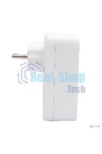 Сетевой фильтр Гарнизон SKT-1-CU2-W 2.0 Мультипорт однорозеточный, 1 р, 16А, 1xType-C, 2 х USB, ур.защиты 2+, белый (21440)