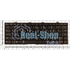 Клавиатура для ноутбука Dell Studio 14 14z 1440 1450 1457 черная