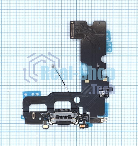 Шлейф разъема питания для iPhone 7 черный