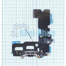 Шлейф разъема питания для iPhone 7 черный