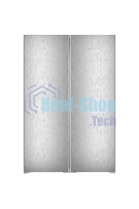 Холодильник Liebherr Комбинация XRFsf 5225-22 001 (SFNsfd 5227-22 001 +SRBsfc 5220-22 001 ) серебристый двухкамерный 377/271л морозилка сбоку, Side by Side