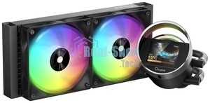 Система охлаждения Ocypus Sigma L24 BK ARGB, 240мм, LCD Pump 2.4