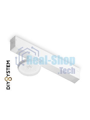 Крепеж трековый для корпуса DIY D70mm 232*70*80 WH белый