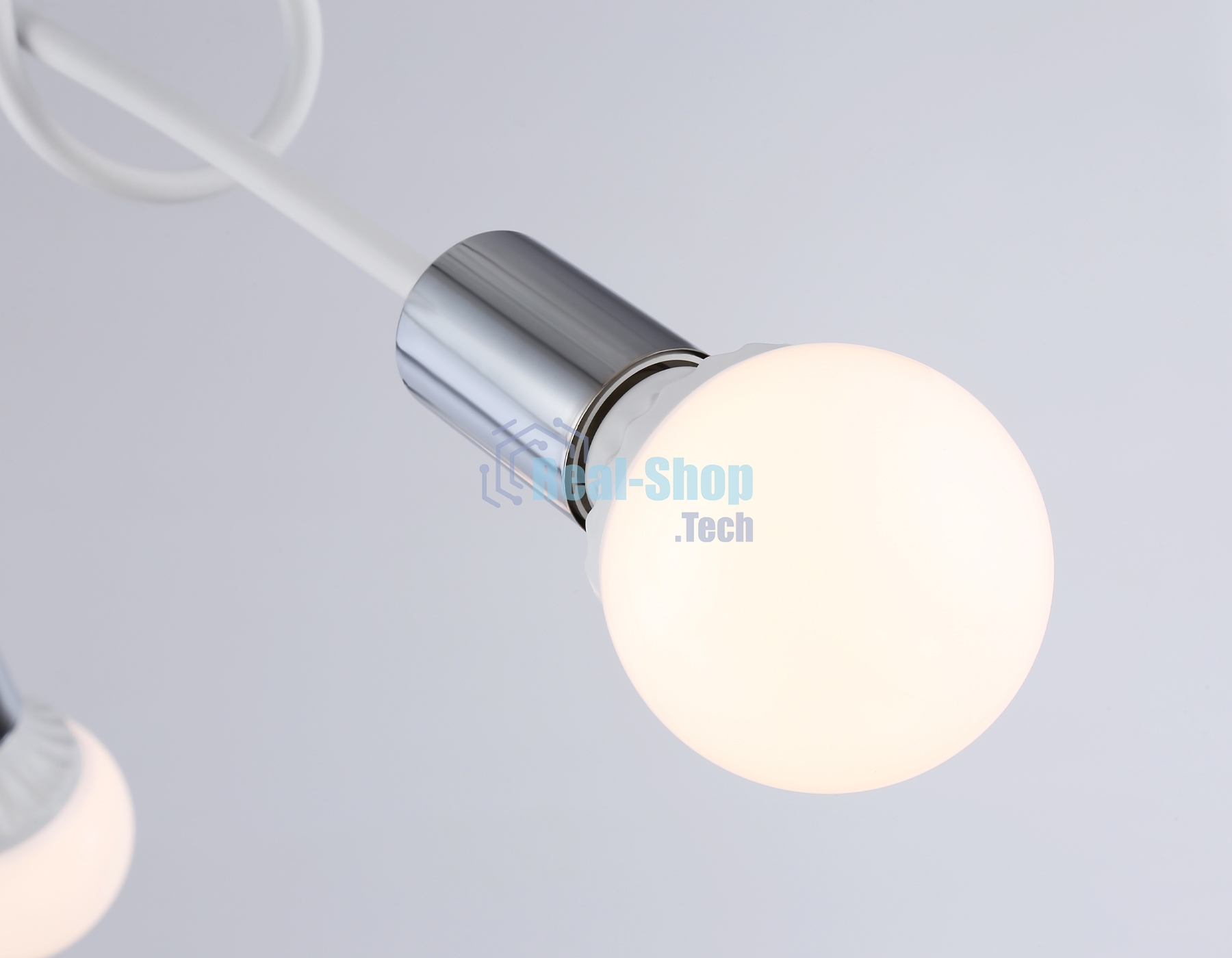 Светильник Ambrella light TR80414/3 WH/CH белый/хром E27/3 max 60W D670*370