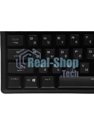 Клавиатура MSI STRIKE Pro W Silent механическая серый/черный USB Multimedia for gamer LED (подставка для запястий) (S11-43RU210-CLA)