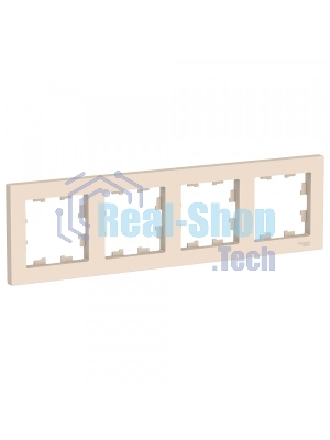 Рамка 4-м AtlasDesign универс. беж. SchE ATN000204
