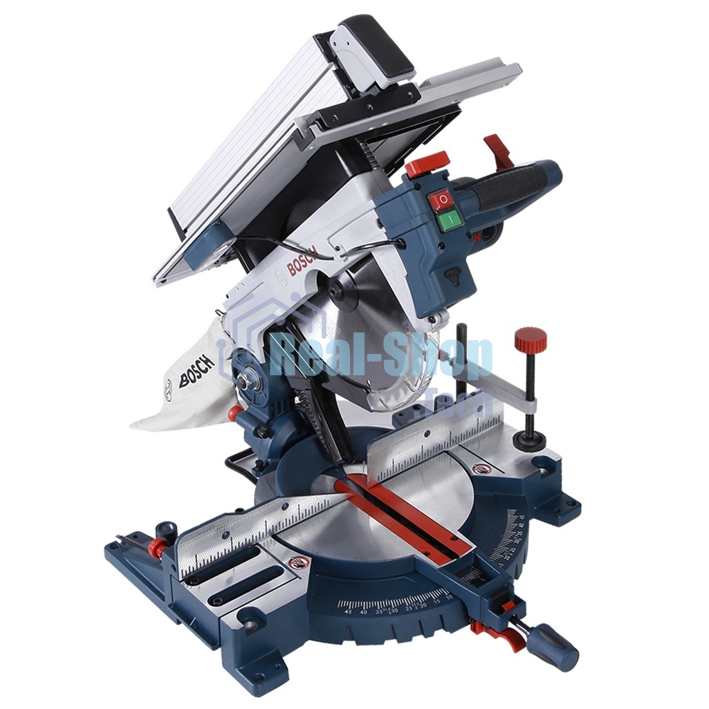 Пила торцовочная комб. BOSCH GTM 12 JL комбинированная (0.601.B15.001)1800Вт 3800об/мин круг 305x3