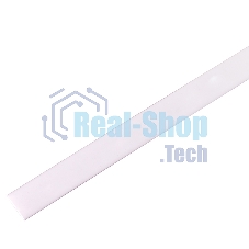 Термоусадочная трубка 12/6,0 мм, белая, упаковка 50 шт. по 1 м PROconnect