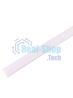 Термоусадочная трубка 12/6,0 мм, белая, упаковка 50 шт. по 1 м PROconnect