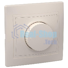 Светорегулятор поворот. СП КВАРТА IP20 ВСР10-1-0-ККм крем. ИЭК EDK10-K33-03-DM