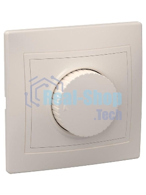 Светорегулятор поворот. СП КВАРТА IP20 ВСР10-1-0-ККм крем. ИЭК EDK10-K33-03-DM