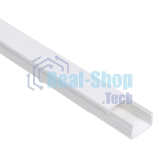 Кабель-канал 20х10 L2000 пластик ECOLINE ИЭК CKK11-020-010-1-K01