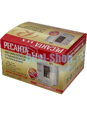 Стабилизатор АСН- 2 000 Н/1-Ц Ресанта Lux