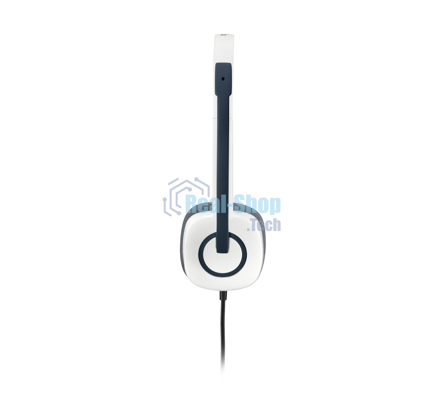 Гарнитура проводная с микрофоном Logitech H150 белый накладные оголовье (981-000350)