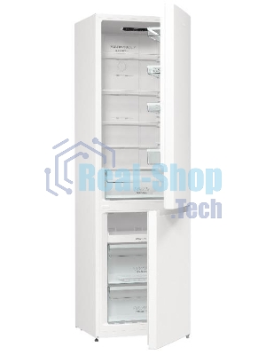 Холодильник Gorenje NRK6201PW4 белый двухкамерный 235/96л морозилка снизу, No Frost