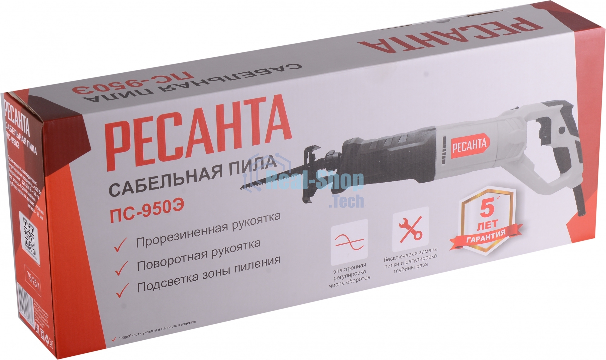 Сабельная пила ПС-950Э Ресанта