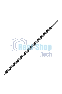 Сверло по дереву Matrix шнековое, 22x600 мм, 6-гранный хвостовик