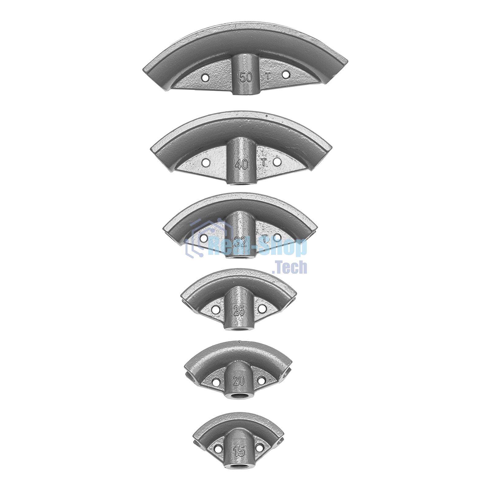 Трубогиб Matrix гидравлический 1/2''–2'' 12 т в комплекте с башмаками